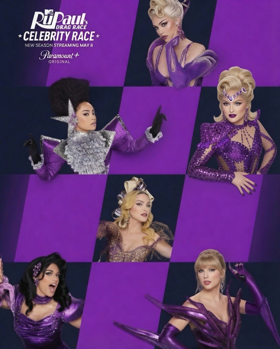 Kaydasdragrace's tweet photo. #RupaulsDragRace celebrity edition?!?! https://t.co/Q75NoUewdh