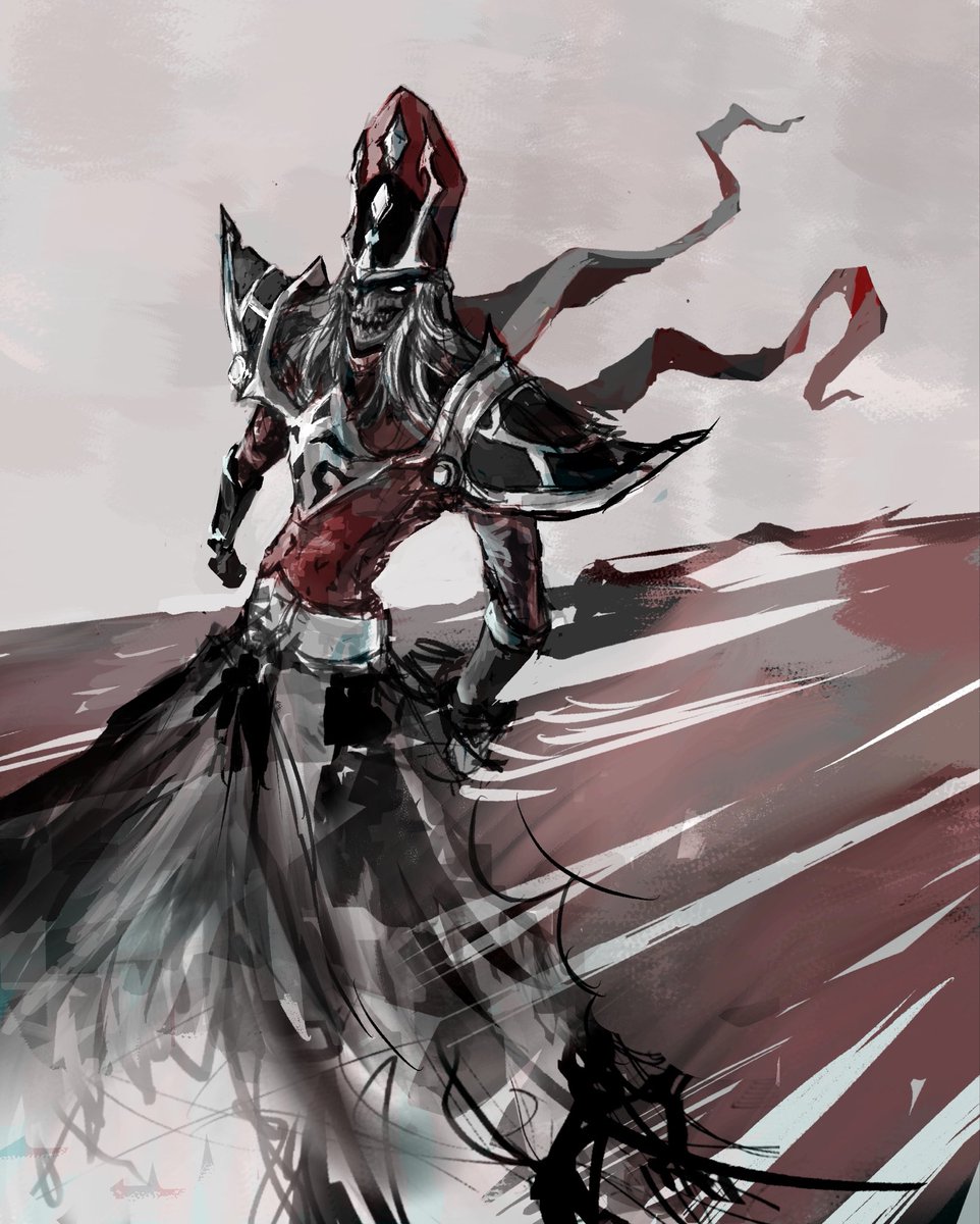 gwei_art's tweet photo. Another Karthus piece i did yesterday, much better drawing, AURA is immaculate https://t.co/RtzNQozF7X