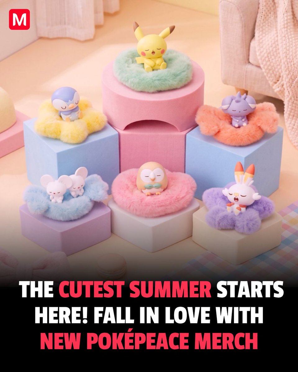mecchaJP's tweet photo. Fresh from Pokémon China, the latest PokéPeace collection is here with adorable figures, tumblers, and even more cute merch to brighten your day! ✨ Available at HOLLYBOX Flagship Store.

Which item is your favorite? ☀️💖 

#Pokemon #Cute #Summer https://t.co/5daSrpJGLq