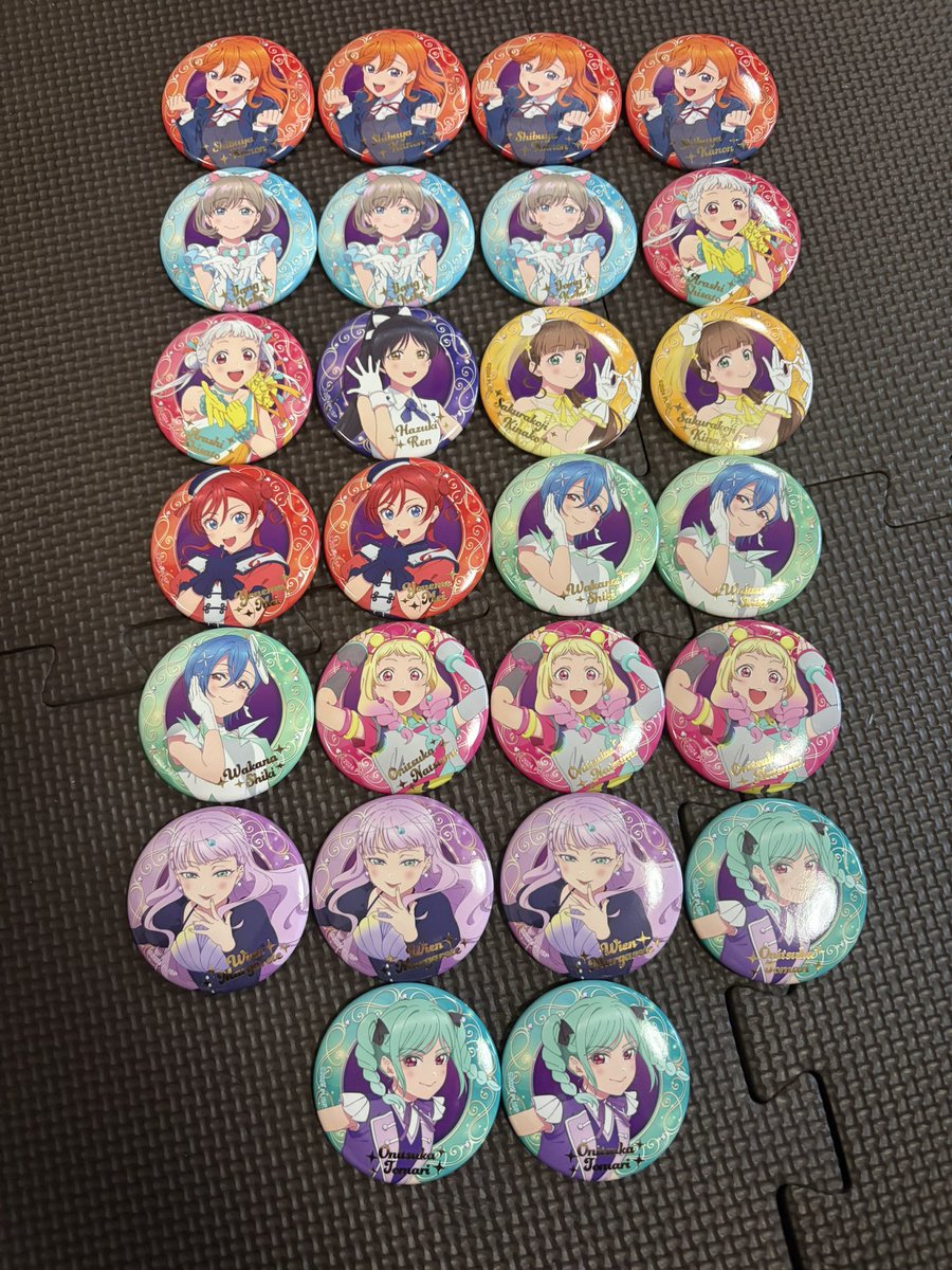 Sugao_no_Pixer's tweet photo. 【交換】ラブライブ!スーパースター!! Liella! 5th Anniversary POPUP 渋谷モディ 缶バッジ

譲)画像のもの

求)平安名すみれ

各イベント、沼津市内での交換希望です。
郵送は3点以上から対応可能です。

お心当たりのある方がいらっしゃいましたら、お気軽にご連絡ください。 https://t.co/no5ACbMyBJ