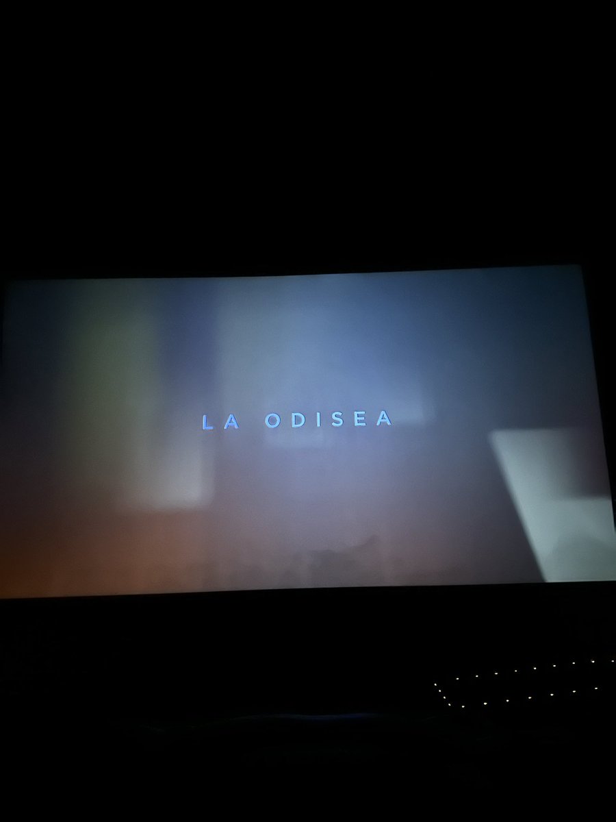thedudeoflc's tweet photo. Sinceramente...
Me encantó La odisea de Christopher Nolan.
La verdad se las recomiendo
Es bellísima.
9/10.
100% recomendable.
#theodyssey
#cinemex
#christophernolan
#Syncopy
#universalstudios https://t.co/hL7wPUQzfR