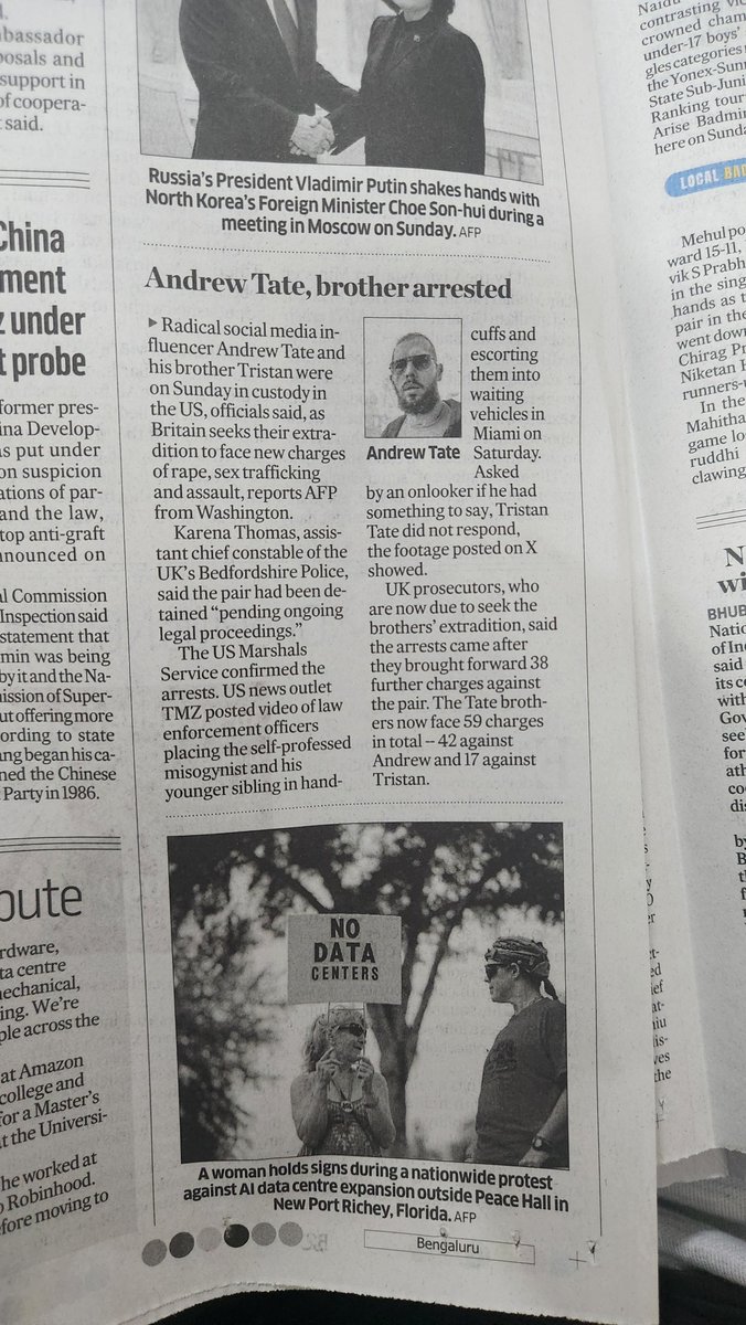 varshanraam's tweet photo. Bro is on Indian media today https://t.co/m2jhzMFxni