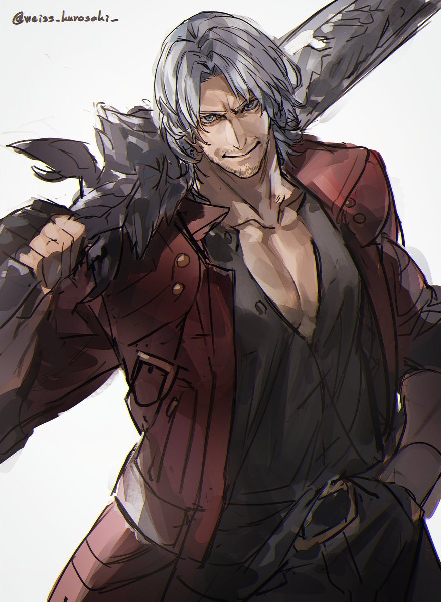 weiss_chashuu's tweet photo. Dante(2023) #DMC5 https://t.co/gcd57m0Jc7