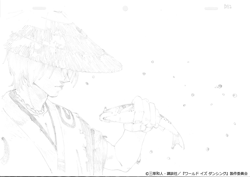 Cypic_info's tweet photo. ❖━━━━━━━━━━━❖

🪭「#ワールドイズダンシング」🪭
幽玄の向こう側
第3回

❖━━━━━━━━━━━❖
印象的なシーンや事柄を制作途中の素材等を用いながらご紹介します。

第三番「君には君のよさがある」より、原画を公開。

本作の脚本を担当いただいた
川滿佐和子さんよりコメントもいただきました。

第四番「運ビの大きさは違えど」は
本日22：00～PrimeVideoにて配信開始です、ぜひ。

#Cypic
#サイピク

ーーーー