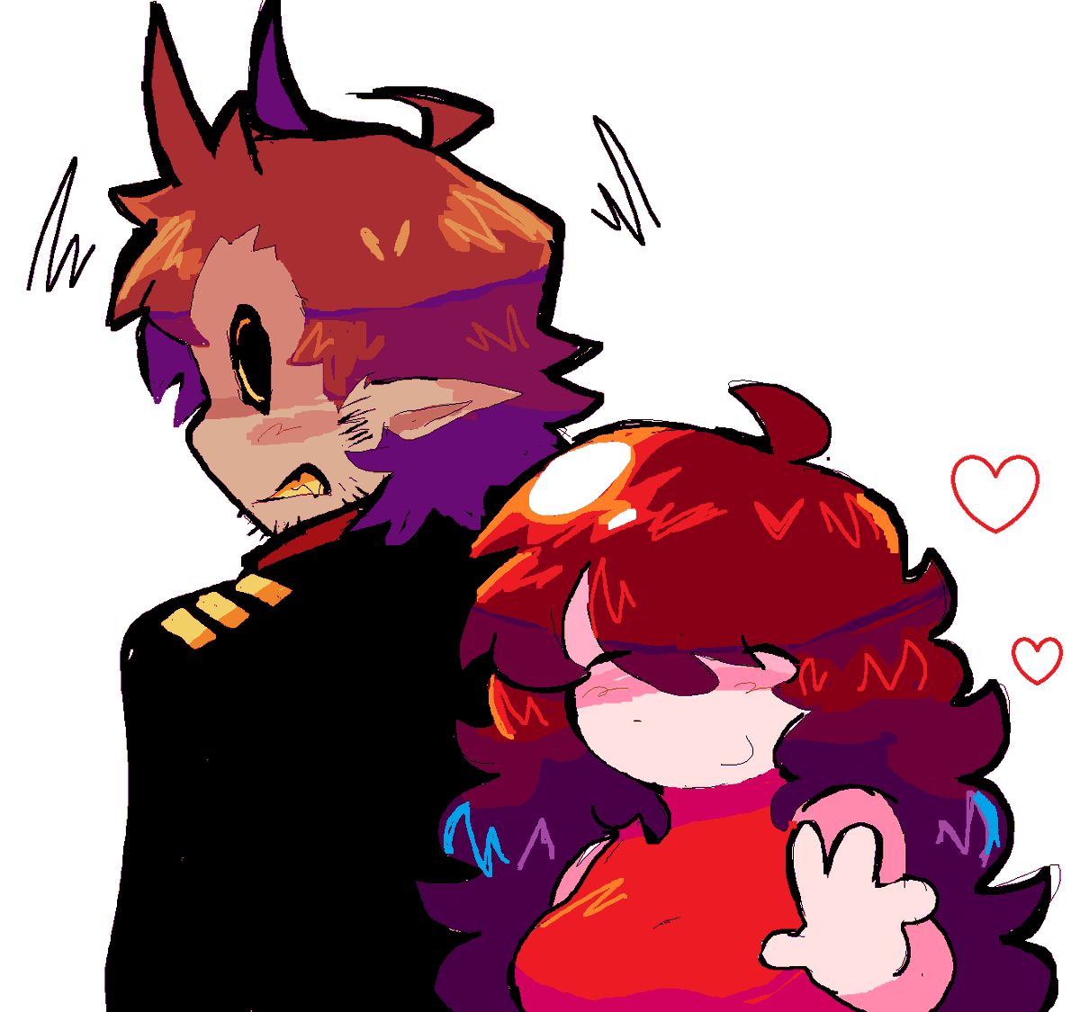 d side gf's real wife (C0MMS OPEN!!) tweet media
