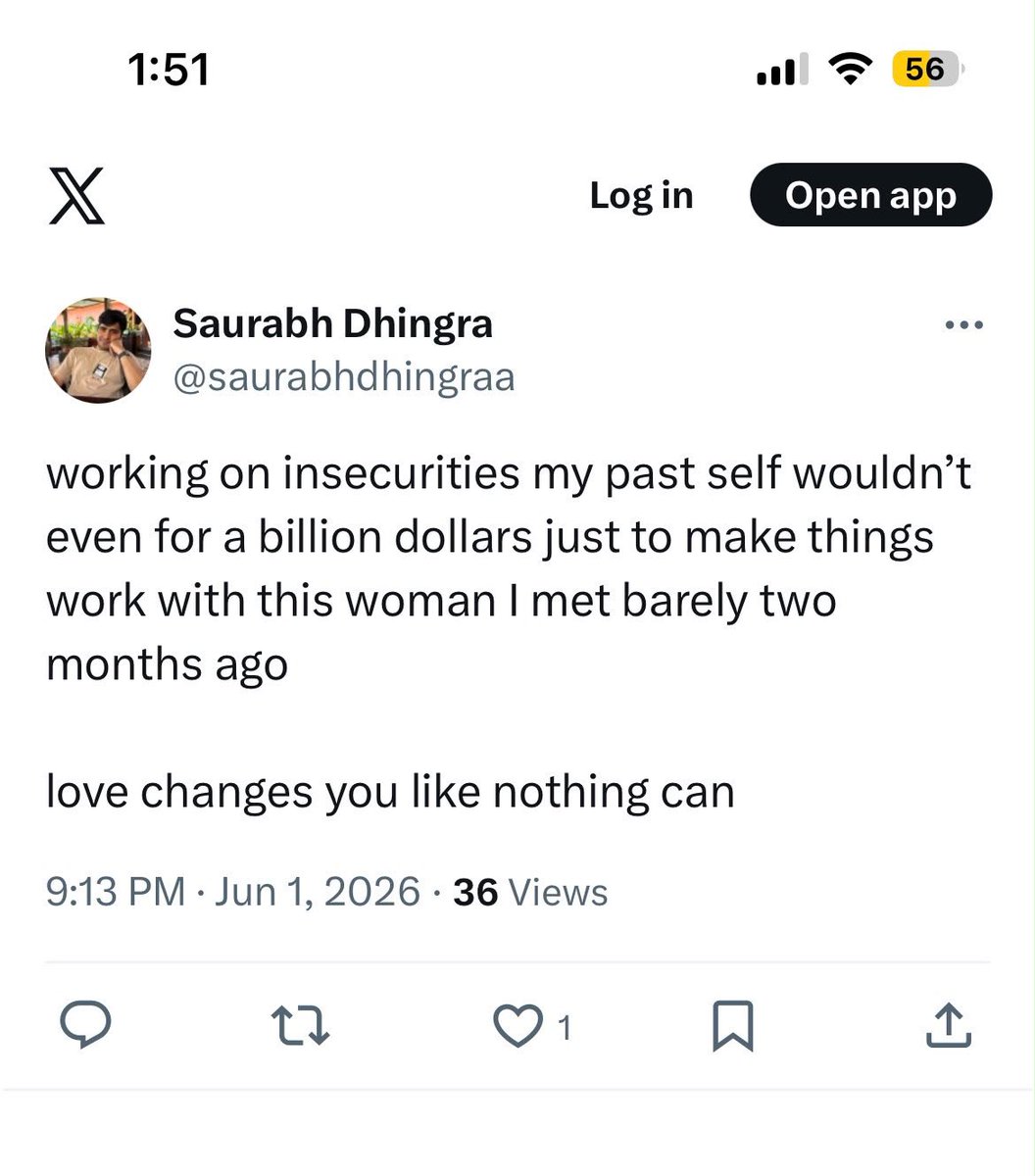 saurabhdhingraa's tweet photo. This got removed somehow (deleted by mistake ig). Just needed this as a reminder that I have one hell of a woman in my life right now. 🧿 https://t.co/mLPVsOQE1W