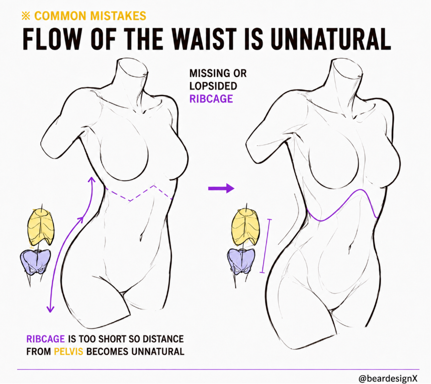 BearDesignX's tweet photo. flow of the waist! https://t.co/rnLXa8U29S