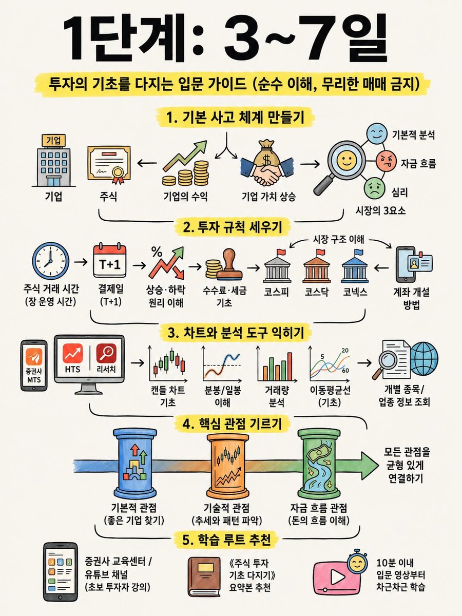 seohoMYhubby's tweet photo. 53세.
현재 투자 자산은 100억 원입니다.
하지만 처음 투자를 시작했을 때는
주식 뉴스조차 제대로 이해하지 못했습니다.
그래서 지금은
초보 투자자들이 가장 먼저 알아야 할 핵심만
쉽고 체계적으로 정리해 공유하고 있습니다. https://t.co/WgUkTXOvUq