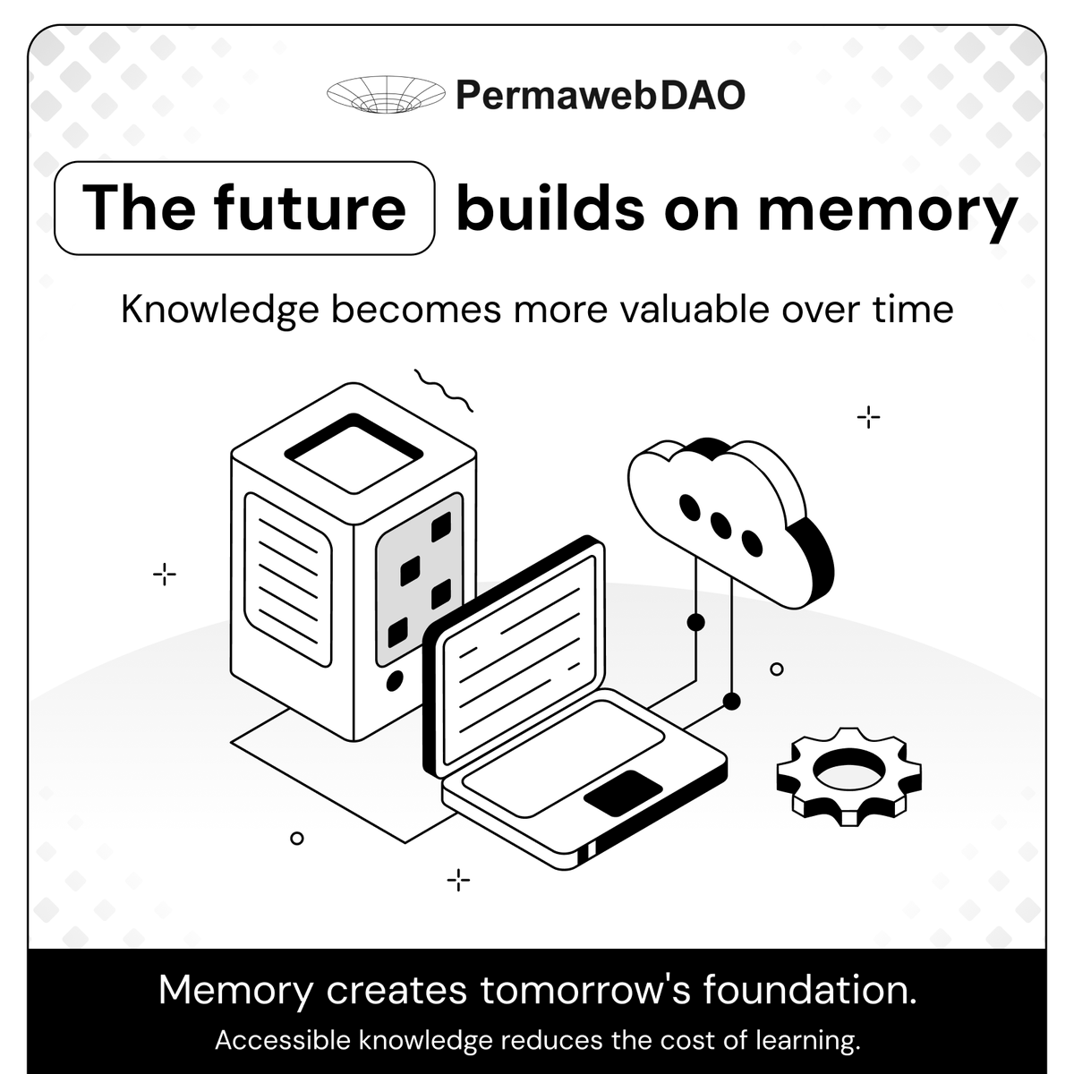 perva_ai's tweet photo. We often think of memory as something that preserves the past.

But its greatest contribution may be to the future.

Every durable record gives someone else a place to begin instead of a reason to start over.

That's how knowledge compounds.

That's how communities evolve.

And that's why memory isn't just about preservation.

It's about creating assets that future generations can build upon.