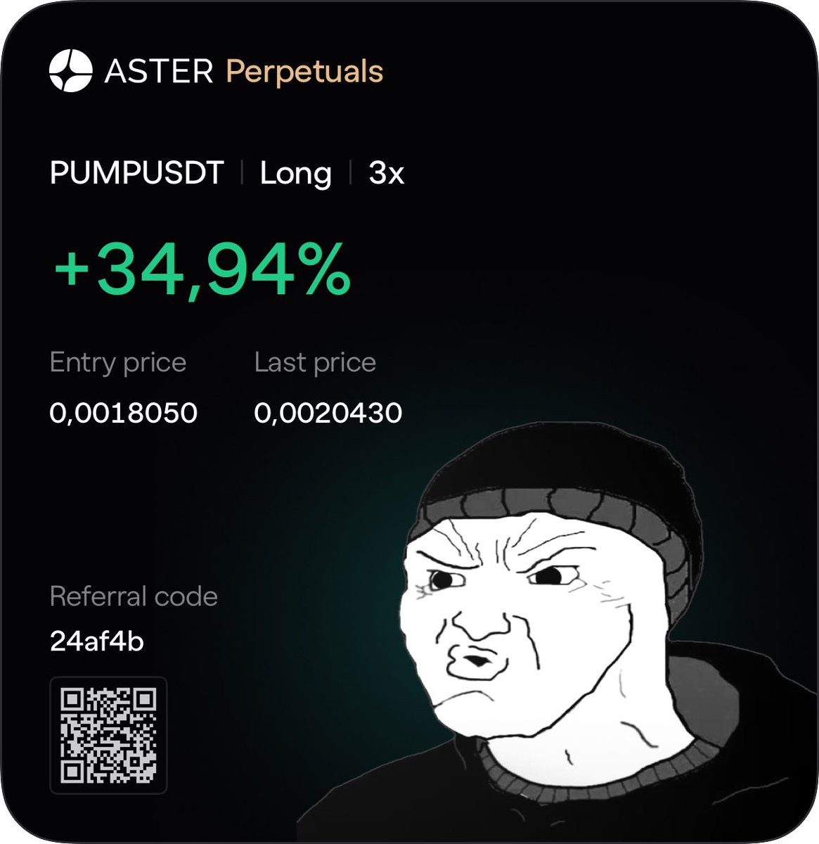 PunkxBtc's tweet photo. Tanks $Pump https://t.co/lA5EiUPUrt