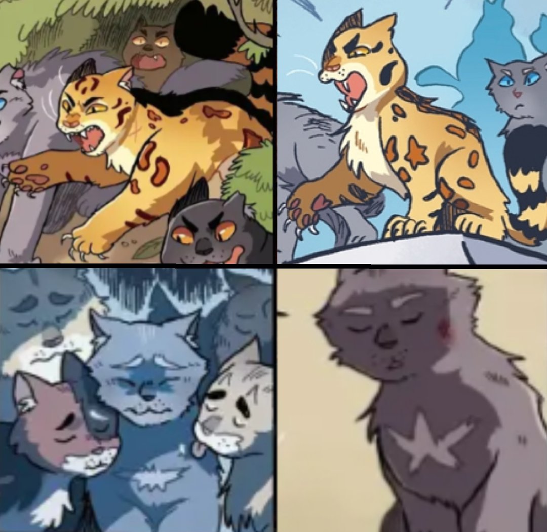 Isengarddescend's tweet photo. Big fan of how the graphic novels give the leaders a star-shaped mark after their leadership ceremony. 

It feels like a nice callback to some of the fandom's earliest designs and I love it https://t.co/IymYMipG4G