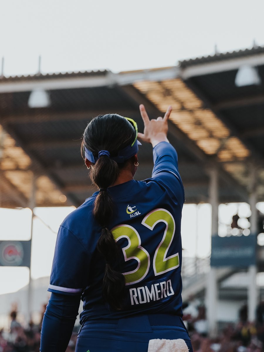AUSL_Volts's tweet photo. Farewell to a legend: Sierra Romero retires after decade-long career in pro softball

Read more: https://t.co/u4RAa3XK8d https://t.co/k8EK0a2geg