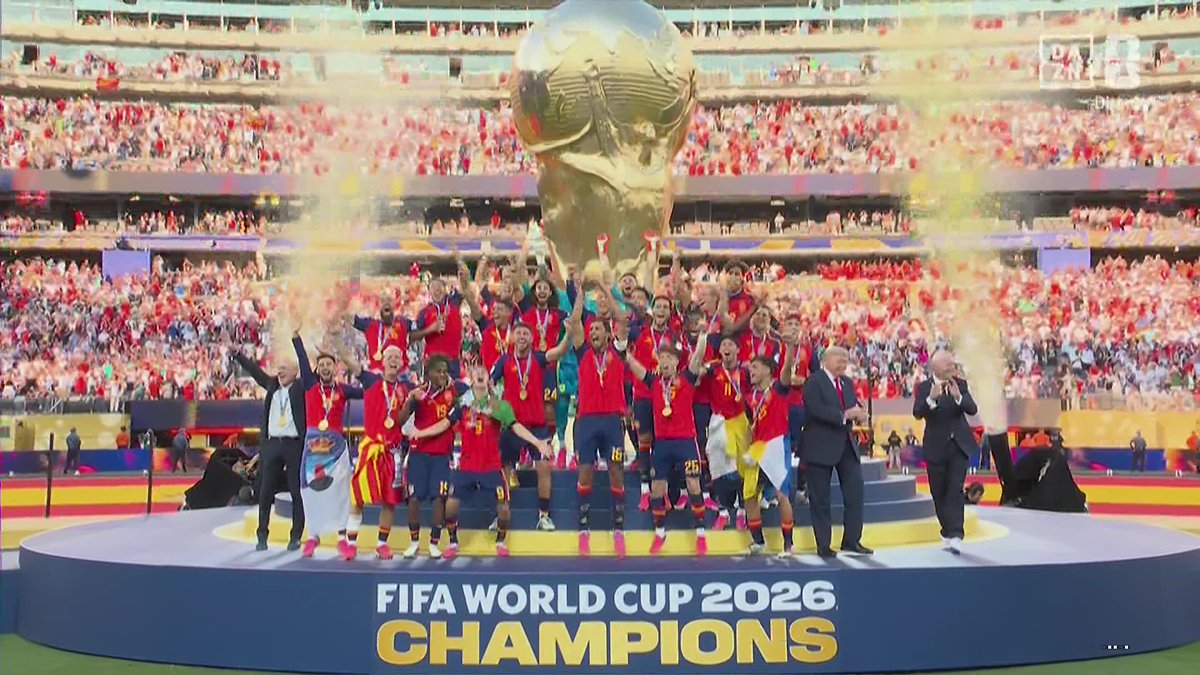 marca's tweet photo. ¡QUE SÍ! ¡QUE ES NUEEEEEESTRA!

#FIFAWorldCup #Mundial2026 https://t.co/ukcaBTximu