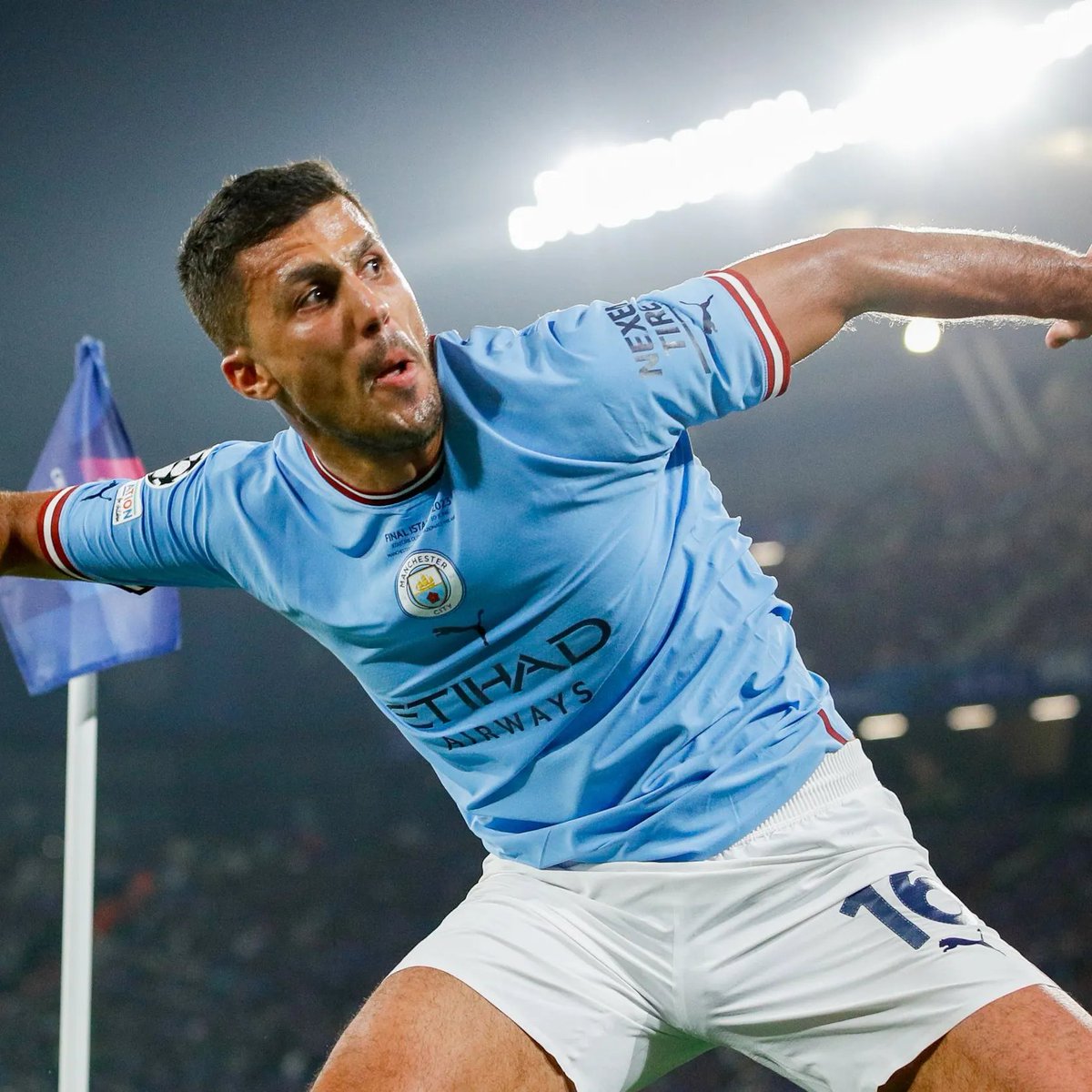 TheCityRamble's tweet photo. - Winning goal in the UCL final 
- Euros winner and POTT
- Ballon d'Or winner 
- World Cup-winning captain

Simply the greatest #6 to ever play the game. https://t.co/oqyf0D6dLb