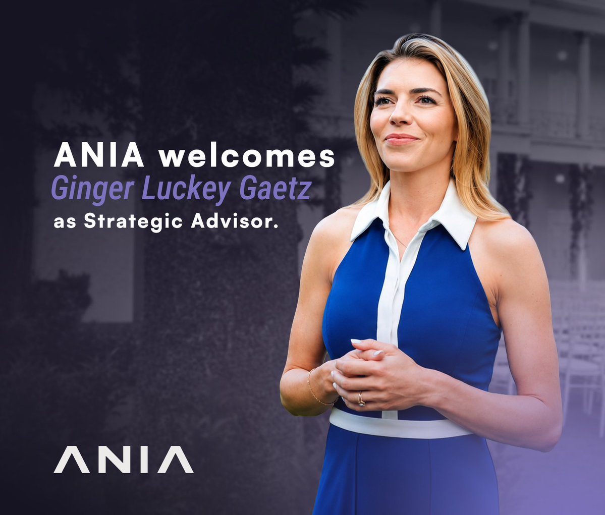 theaiagencysv's tweet photo. 🇸🇻 ANNOUNCEMENT | ANIA is proud to welcome Ginger Luckey Gaetz (@gingerlgaetz) as a Strategic Advisor to the agency.

In this advisory role, Ginger will provide high-level leadership across ANIA's full portfolio. She will focus on expanding our international network, bridging the agency with top-tier US ecosystems, enterprise partners, and elite university pipelines to foster high-impact talent and startup creation.

Her mandate aligns with our core mission: accelerating El Salvador’s trajectory to become a premier global destination for applied AI, measured by the speed and scale of real-world results.

Bringing her on board ensures El Salvador remains at the frontier of global tech innovation.

Welcome to the team, Ginger. Let’s build! 🌋🤖🇸🇻