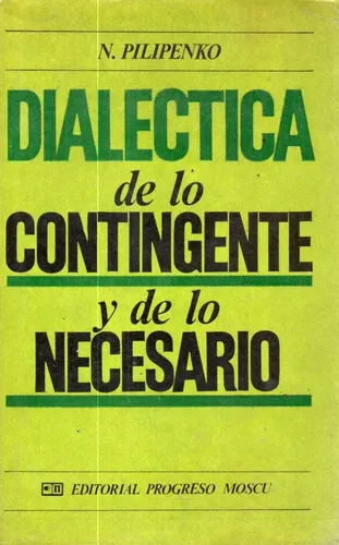 Vacagorda1917's tweet photo. Iré compartiendo algunos libros de filosofía soviética que me parecen (aunque sea aproximativamente) particularmente notables.

Dialéctica de lo contingente y de lo necesario, Nikolai Pilipenko, Ed. 1986

https://t.co/Z3dwNmgY7e https://t.co/vBk7unPVMh