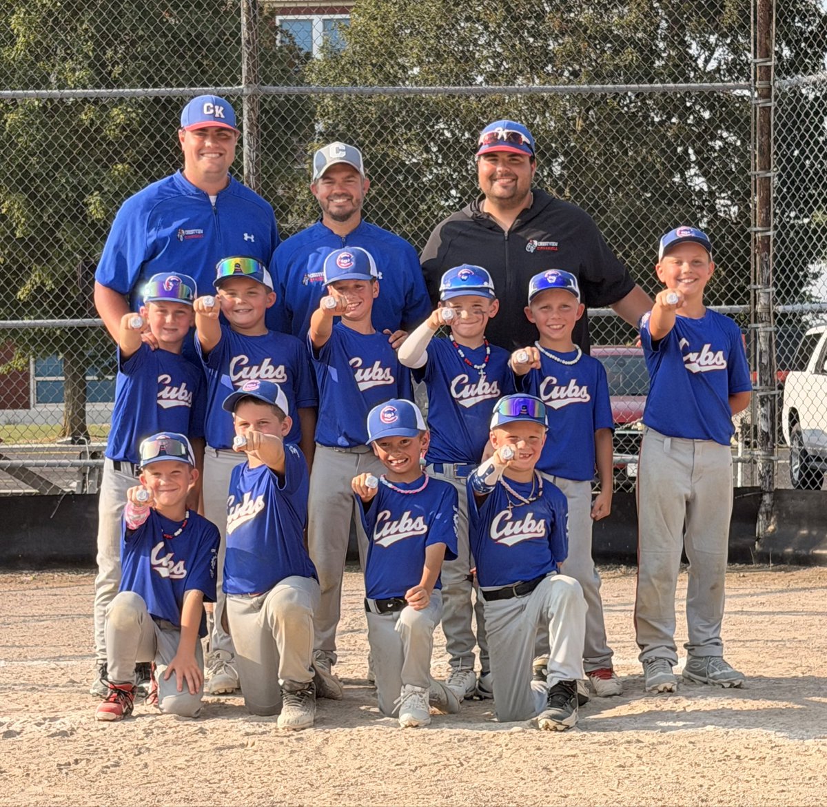 Cview_Baseball's tweet photo. The Crestview Cubs 8u wins the Payne Tournament, going undefeated on the weekend! 

#Together https://t.co/LxzbiY1fKo