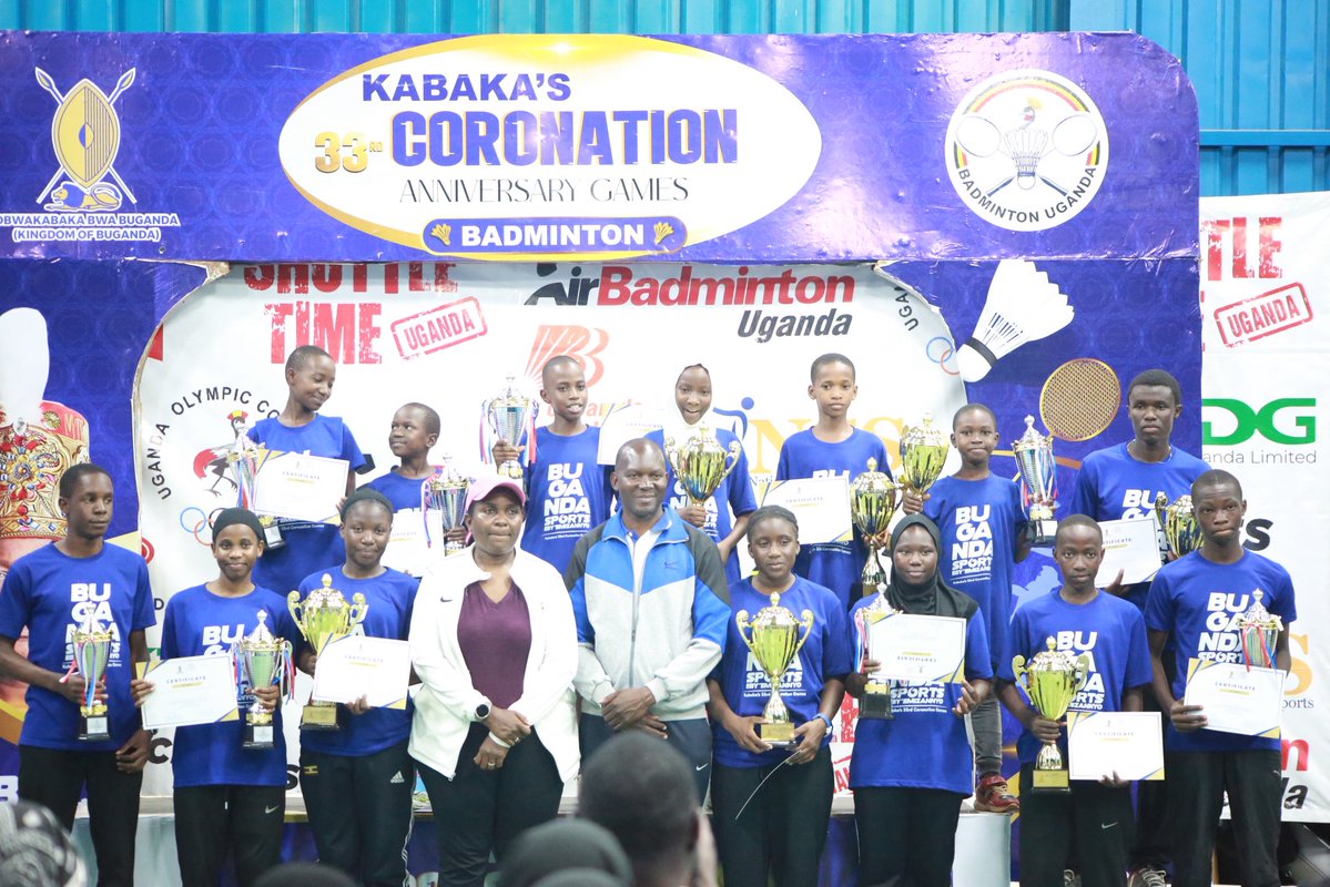ugbadminton's tweet photo. 🎉 A well-deserved victory! 🏆

Congratulations to all our winners on your remarkable achievements at the Kabaka’s 33rd Coronation Badminton Tournament. Your success is a testament to your commitment and hard work.

#badmintonuganda #ugbadminton #badminton https://t.co/2PabvVn7we