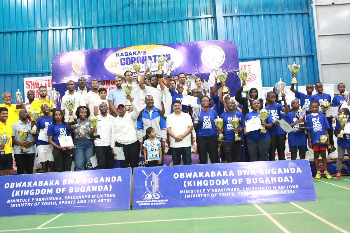 ugbadminton's tweet photo. 🎉 A well-deserved victory! 🏆

Congratulations to all our winners on your remarkable achievements at the Kabaka’s 33rd Coronation Badminton Tournament. Your success is a testament to your commitment and hard work.

#badmintonuganda #ugbadminton #badminton https://t.co/2PabvVn7we
