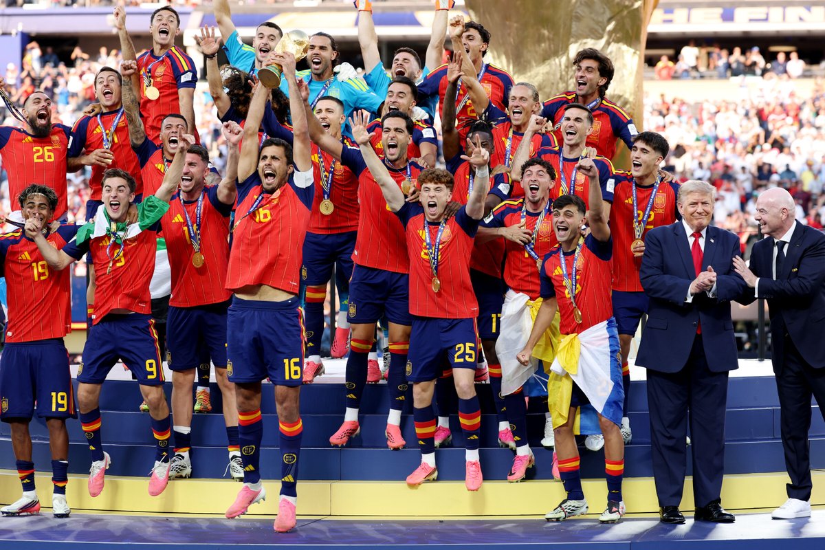 enriquesantos's tweet photo. FInal de la #fifaworldcup2026 en imagenes. Felicidades a #España!!!
📸 Getty Images #Swipe ↔️ https://t.co/Kt6koyZpr1