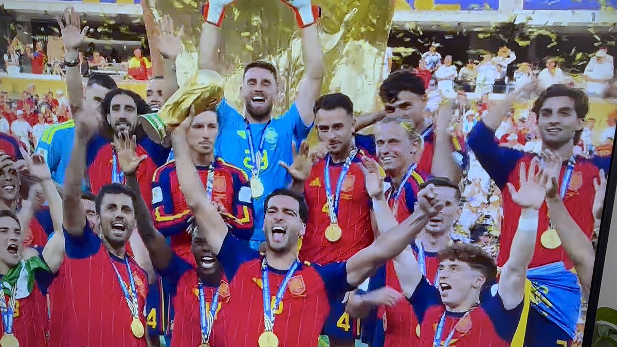 athachhetri's tweet photo. World Champion 2026 🇪🇸 
🇪🇸 1-0 🇦🇷 
FIFA World Cup Final! https://t.co/QmULsQUW5X