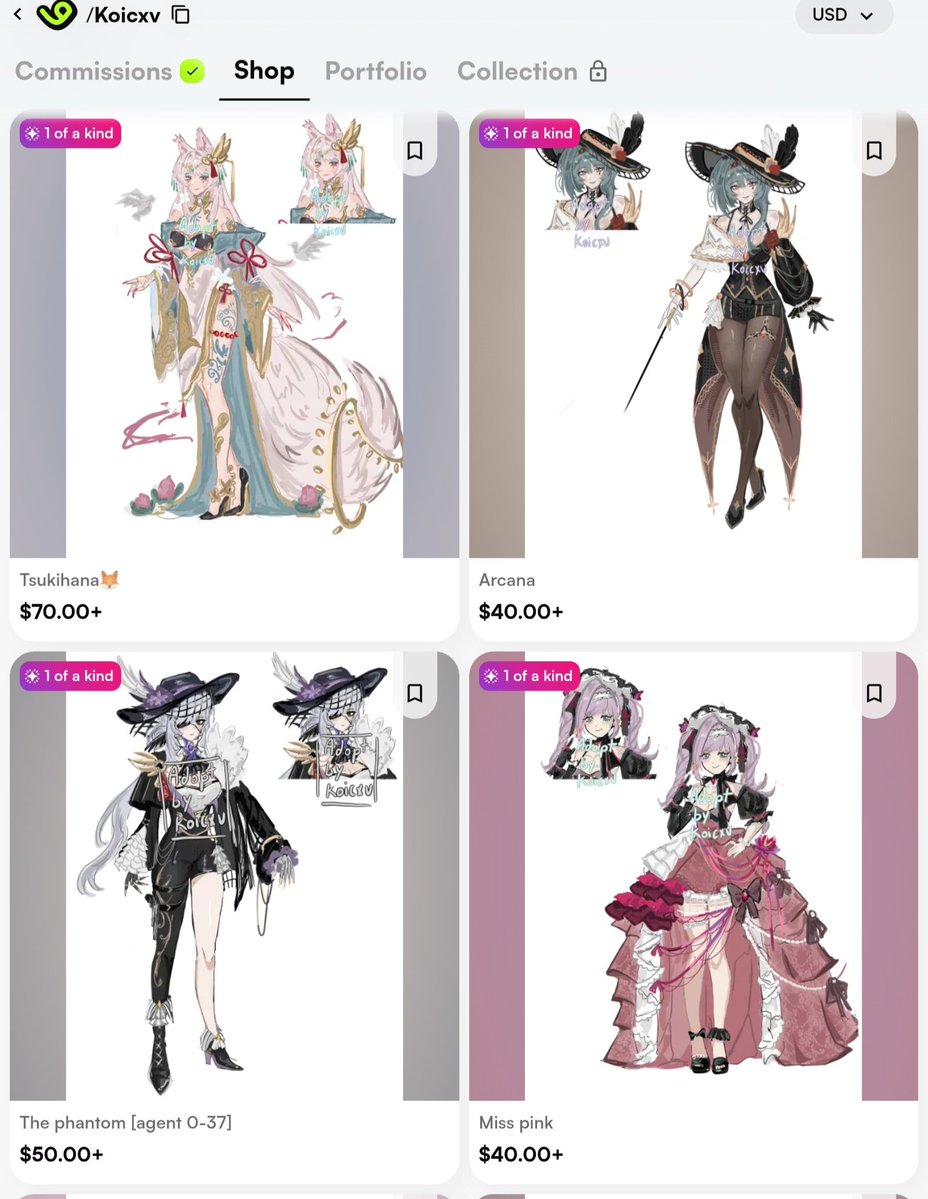 Koicxv's tweet photo. My Adopts are still available if anyone interested check out my vgen :3
https://t.co/cVU7mYMWEg
#VGen #vgencoms #artshare #Adopts #Adoptable
#artmoots https://t.co/r3j1VG3uxx