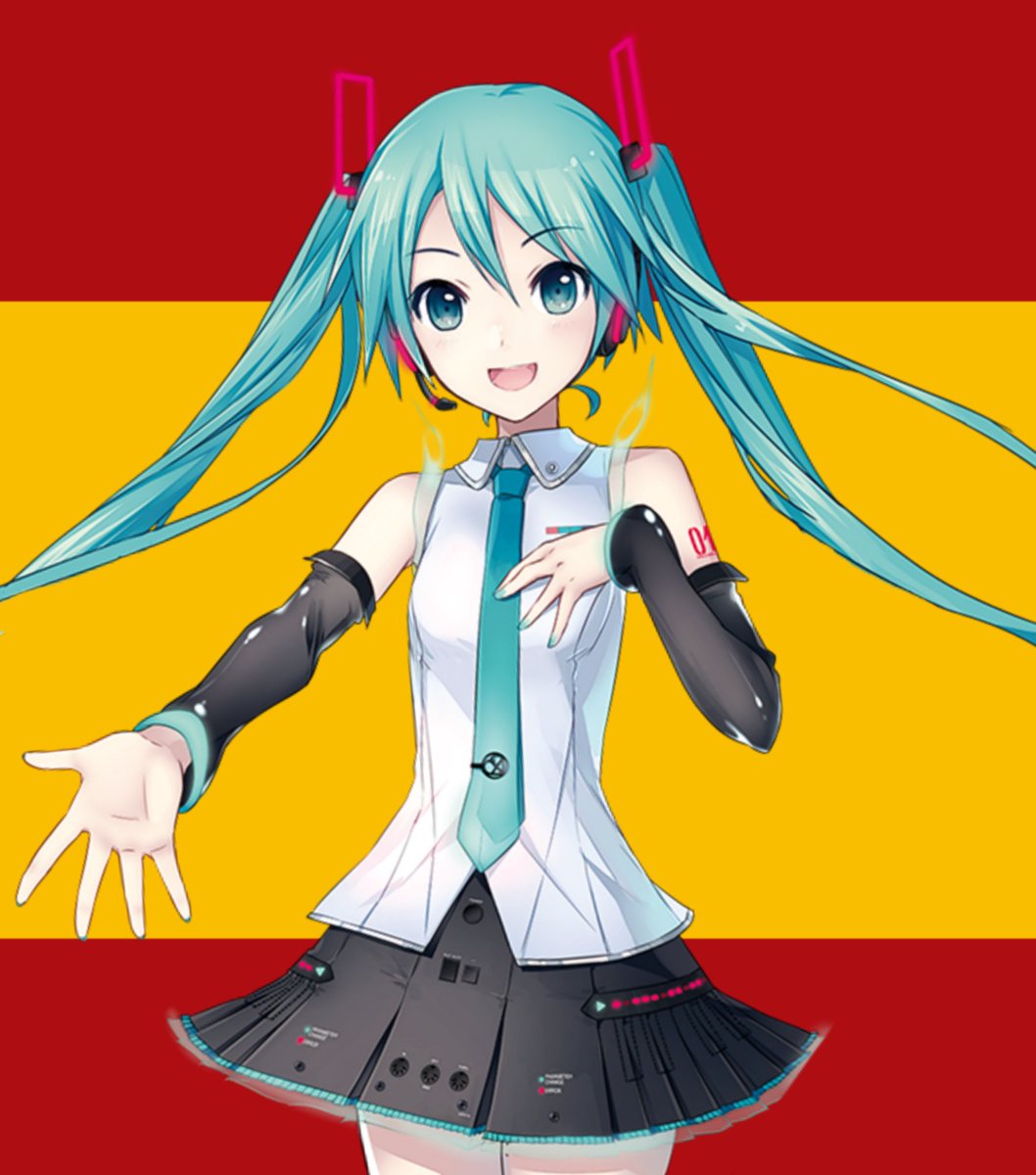 zzzzaaaeel's tweet photo. 🚨⭐OFICIAL: España se queda con Hatsune Miku tras ganar la final del mundial

🇪🇸 Rodri: "Ha merecido la pena darlo todo para que mi princesita venga a casa" https://t.co/TE54QyvaUg