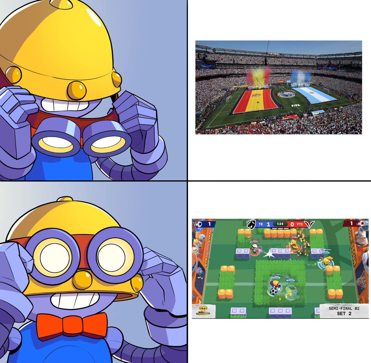 Brawl_esports's tweet photo. Brawl Ball >>>

👍⚽️

#BSC26 https://t.co/NI38glk10U