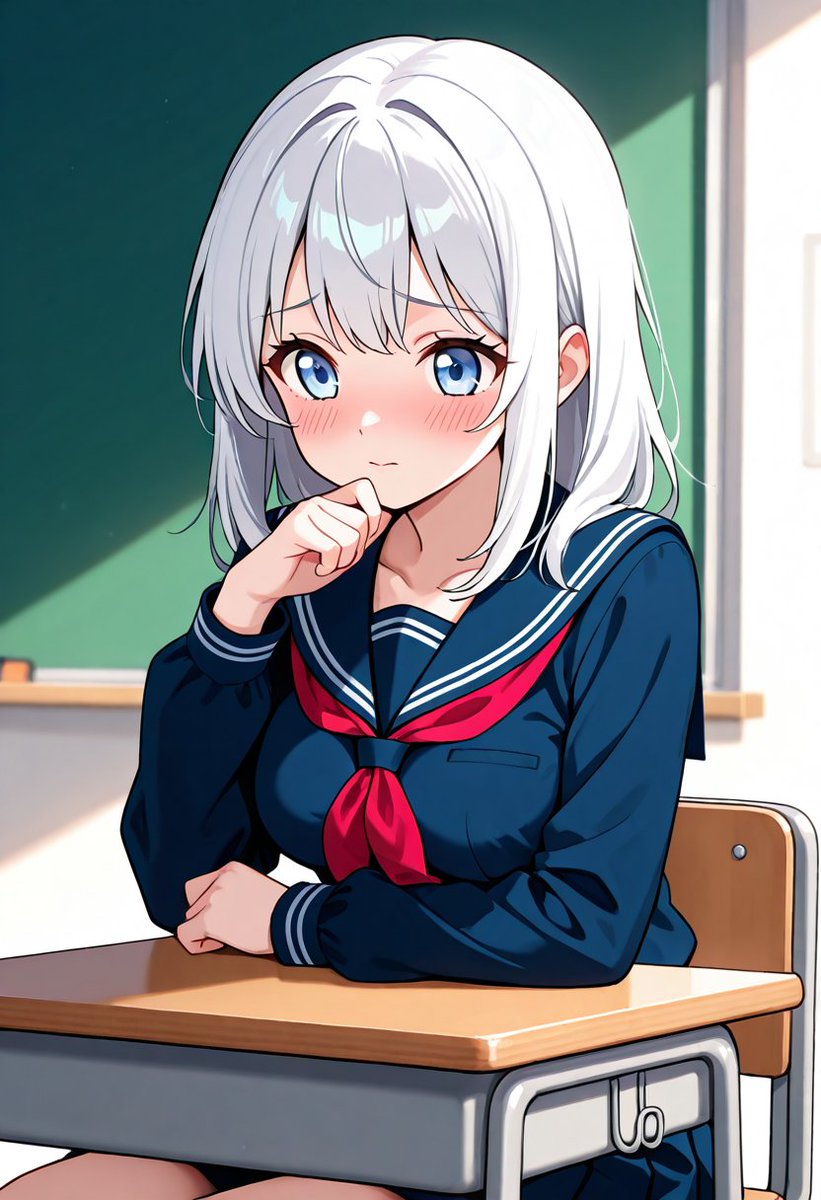 Hasentraum's tweet photo. Something is troubling my sweet #imouto...
She can´s seem to concentrate on School

#Incest #Hentai #Indiedev #Brother #Sister https://t.co/3kbweBPq0G