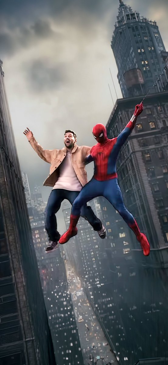 Sky_Watcher_10's tweet photo. Guess the Parker Luck got passed down to Messi
Can’t believe Argentina Lost 🇦🇷 
    😱
Spider-Man a Menace for that‼️ https://t.co/4ez1xjCpug