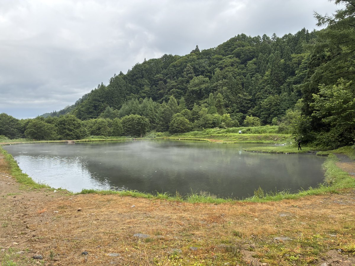 NS_COPRO's tweet photo. 昨日のFPひらかわ🎣　
天気予報は好転して　
☔️から☁️になったはず　
だけど、ここは予報が　
当てはまらない荒天地域😓　
雨風強くなり、寝不足と　
背中痛もあって14時で　
早上がり💦　
🎣も厳しかった… https://t.co/MLIGrYUhfQ