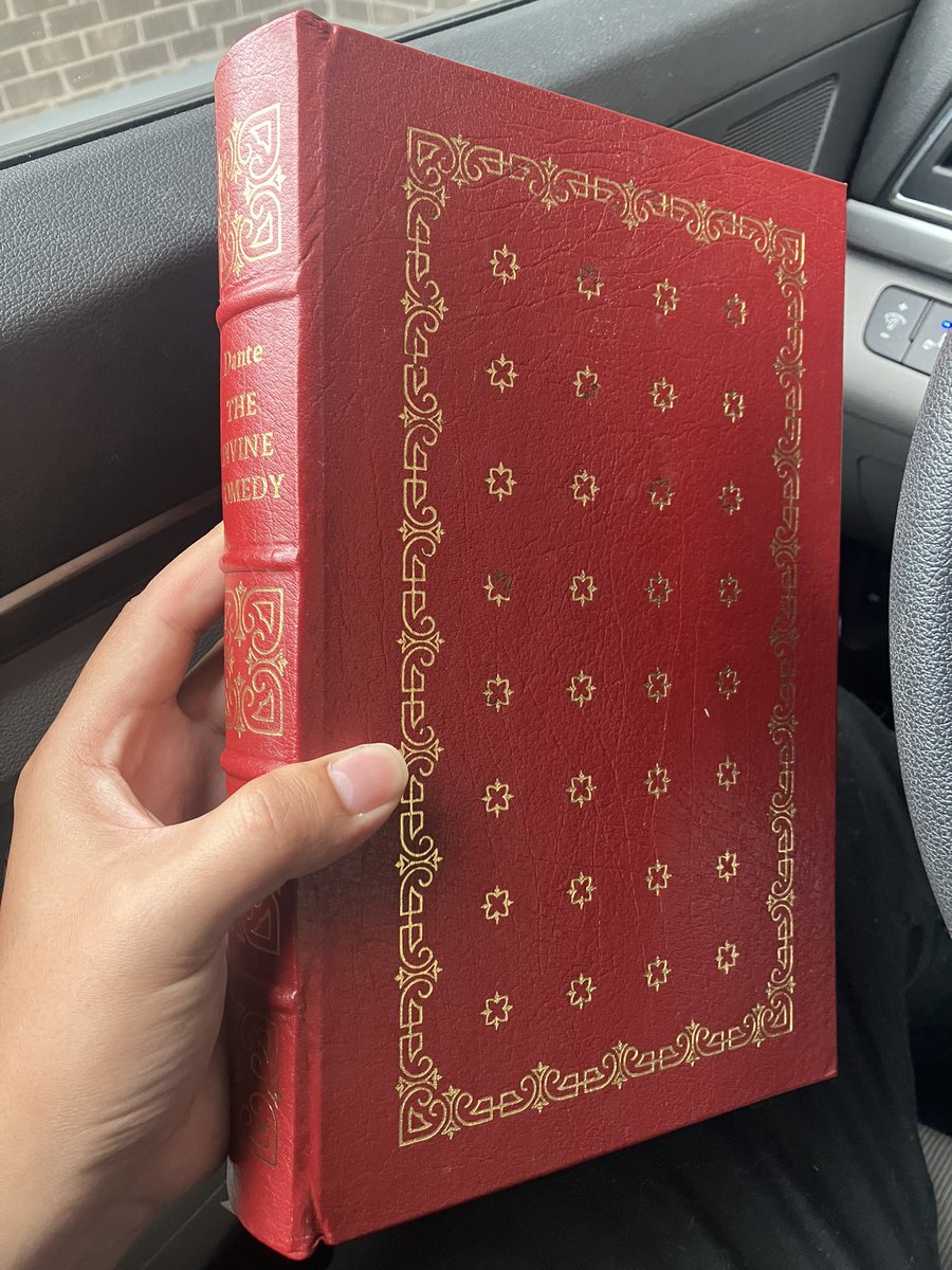 JohnXI35's tweet photo. Got the Divine Comedy in a fine binding with illustrations by William Blake https://t.co/VxiVo7zC8N