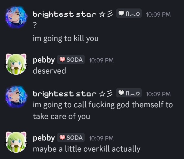 lunatroph's tweet photo. my friend likes me a lot i think https://t.co/Vpfdq1CSl4