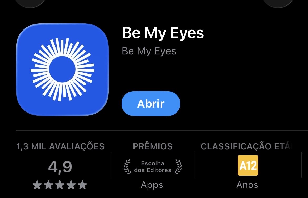 OtavioJP's tweet photo. Atendi minha primeira ligação no Be My Eyes. 
Eu não estava tendo um dia bom, mas Deus me deu a oportunidade de ajudar uma pessoa que precisava e isso tranquilizou meu coração. 
Baixem o aplicativo.
As vezes quem mais precisa somos nós, e não os deficientes visuais. https://t.co/TwWNodhVnO