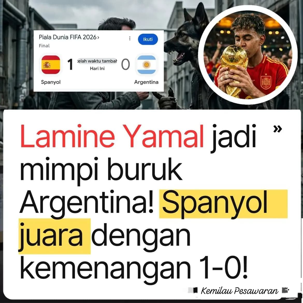 KingApriya92816's tweet photo. memancarkan Kemilau Pesawaran ke kancah nasional hingga internasional.

Mari kita rayakan euforia ini dengan semangat memajukan potensi lokal! 🌟

#WorldCup2026 #LaSeleccion #PesawaranBisa #PariwisataPesawaran #LampungGeh https://t.co/SuaQvkm2W5