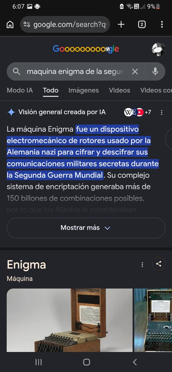 iK4to_'s tweet photo. @progame_4895 Por si no saben, toca construir una maquina enigma para decifrar el codigo https://t.co/qRDAgLfExk