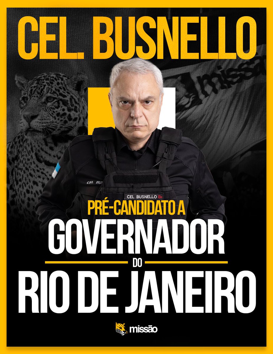 coronelbusnello's tweet photo. A missão agora é outra, me coloco de maneira oficial como Pré-candidato ao GOVERNO DO ESTADO DO RIO DE JANEIRO, ao lado do meu amigo e Pré-candidato a Vice-Governador @bombeirorafa. 
✓ Coronel da PMERJ
✓ Subcomandante do BOPE 
✓ Sniper 
Comandei; 
✓ 6° Batalhão na Tijuca + https://t.co/lDnZ9hWk0K