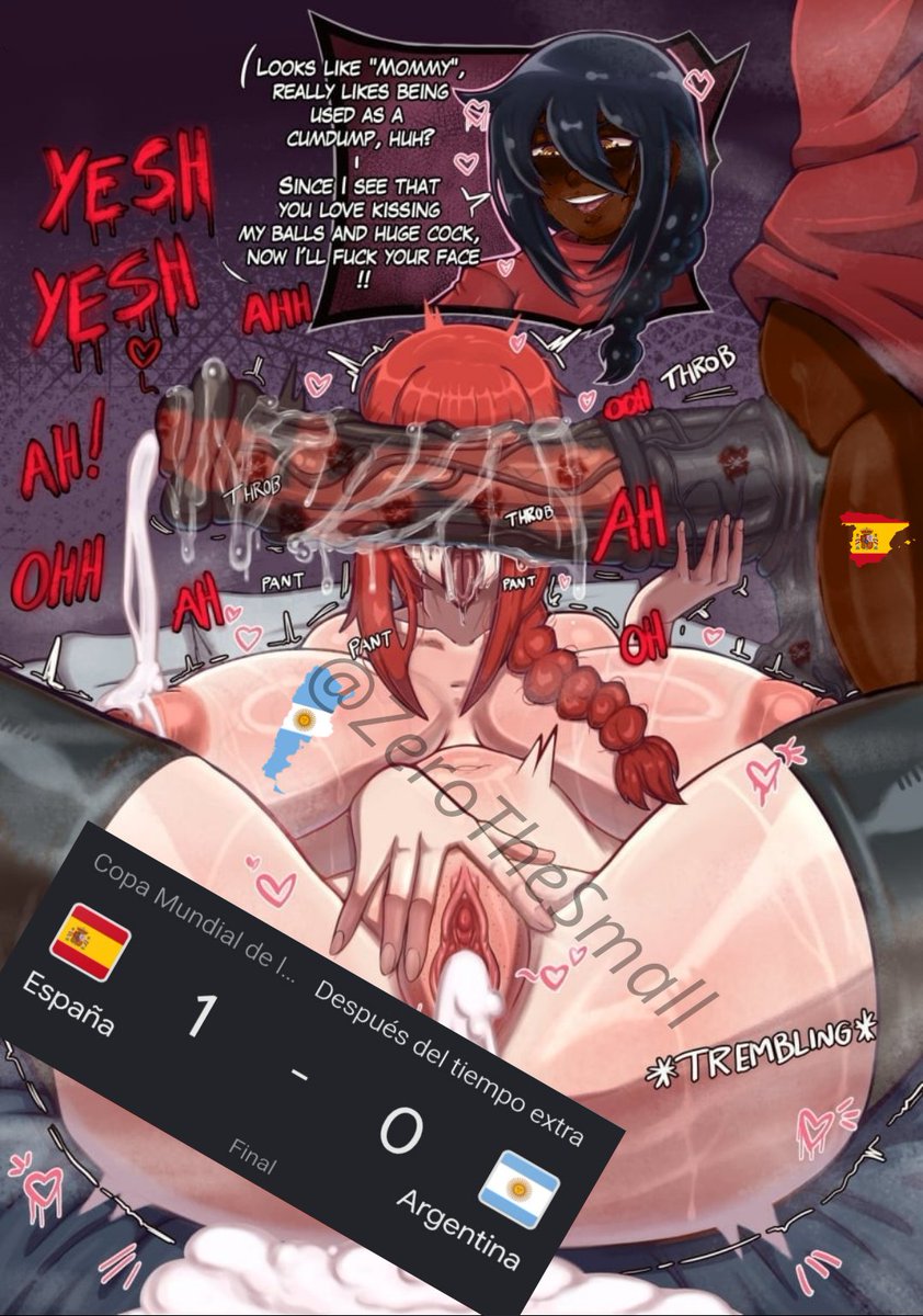 ZeroTheSmall's tweet photo. VIVA ESPAÑAAAAAAAAAAAAAA🇪🇸✨✨🇪🇸
ᅠᅠᅠᅠ
He entrado únicamente para decir el reusltado de España - Argentina...
ᅠᅠᅠᅠ
El resultado es el siguiente:
ᅠᅠᅠᅠ
Pd: Dos estrellas en la camiseta y espero que hambien me den dos besos en las bolas 💕 https://t.co/zmQ5qpTHyp