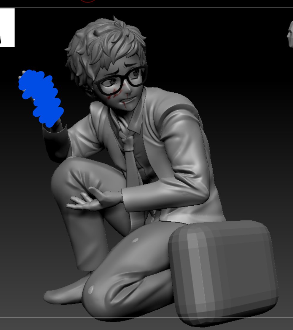 Barley_Juice_'s tweet photo. zbrush practice. ignore the hand it looks bad rn https://t.co/1ITyKuTTvl