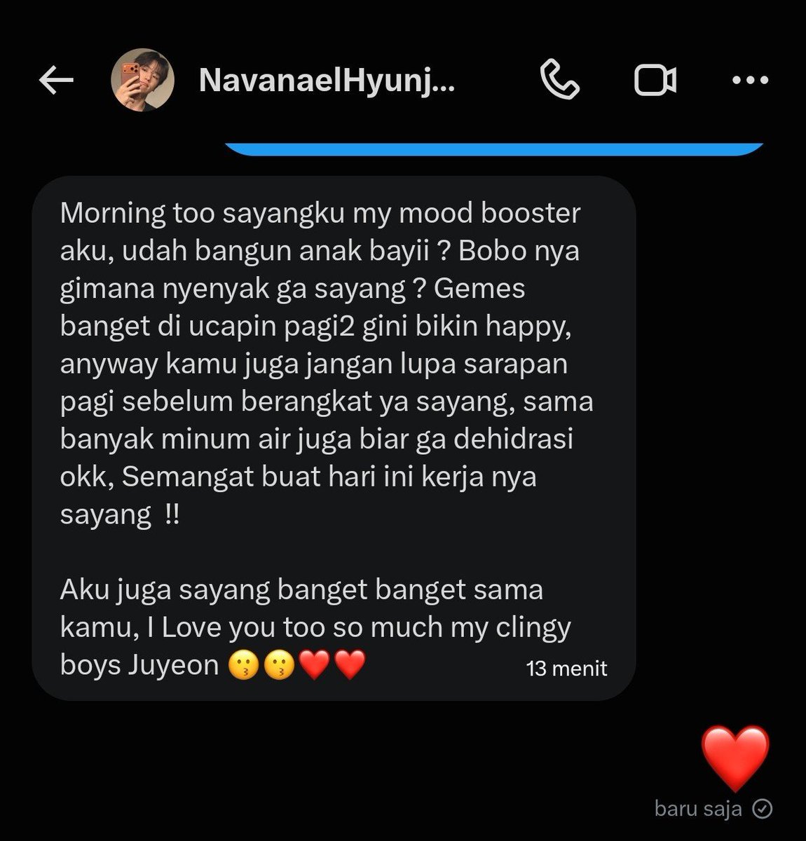 NathanaelJyeon's tweet photo. Sweet letter from my Sunshine 🥰❤️💌 https://t.co/orjEwJPFFA