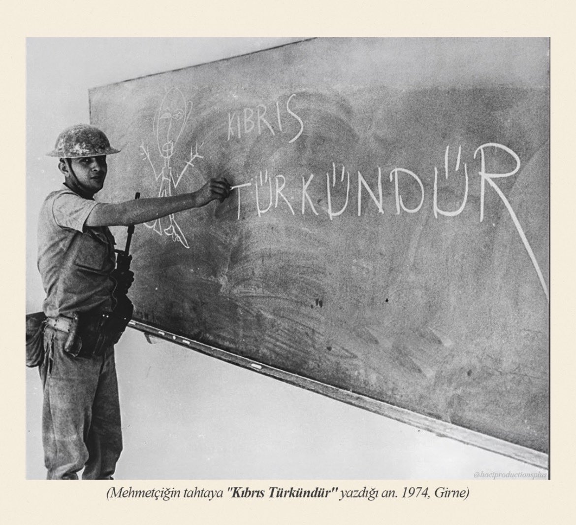 HurriyetUlan's tweet photo. KIBRIS TÜRKÜNDÜR. https://t.co/T8fDcZLqoK