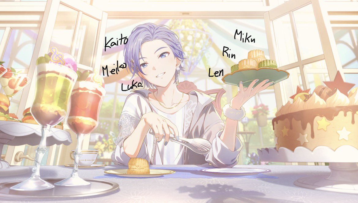 aithersky's tweet photo. @Zuzimi_Thiri The streamers in Kaito's card too https://t.co/KhtP5NmfaU