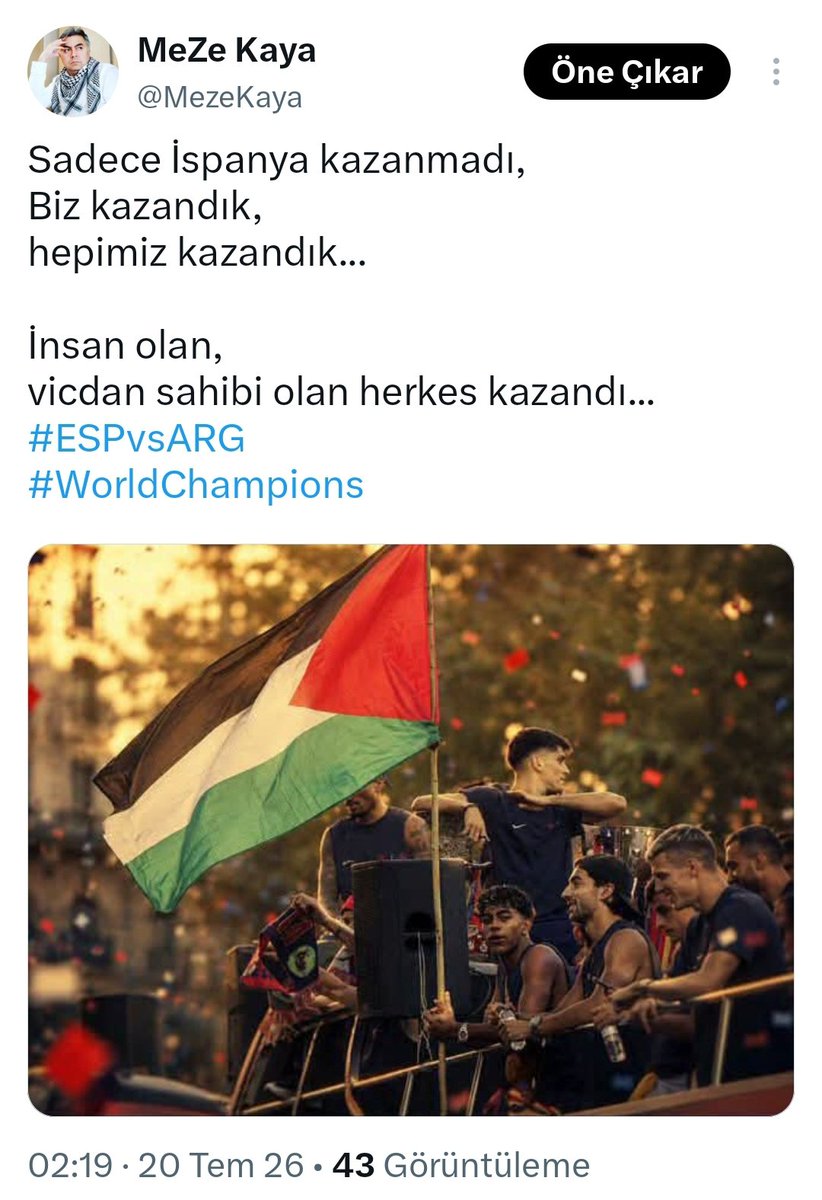 MezeKaya's tweet photo. @_BurakSezen Biz kazandık, hepimiz kazandık.. 💪👊 https://t.co/9s40tHulTC