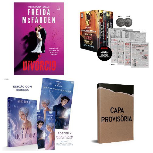 saapatona's tweet photo. 🚨PRE VENDAS BABADEIRAS

🔥 O divórcio
💵 Preço: R$ 59,90
🔗 https://t.co/RFRiFEjbQB

🔥 BOX MISTBORN: WAX & WAYNE COM BRINDE \- EDIÇÃO LIMITADA
💵 Preço: R$ 349,90
🔗 https://t.co/upiYYACq9I

🔥 Asas encantadas: 2
💵 Preço: R$ 79,90
🔗 https://t.co/7G4l9bJBCJ

🔥 Dia da Ceifa – no universo de O Empyriano \(Coleção Asa e Garra\)
💵 Preço: R$ 89,90
🔗 https://t.co/yZKYR9b0yr