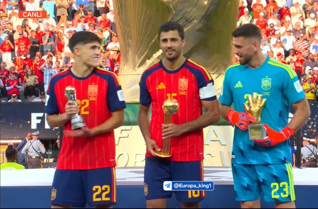 derradjihafid's tweet photo. فازوا بكل الألقاب والجوائز...
 وتُوِّجوا بكأس العالم بجدارة واستحقاق ! 🏆🇪🇸
¡Vamos, España! 🇪🇸
¡Viva España! 🇪🇸 https://t.co/SvoEIkkoRu