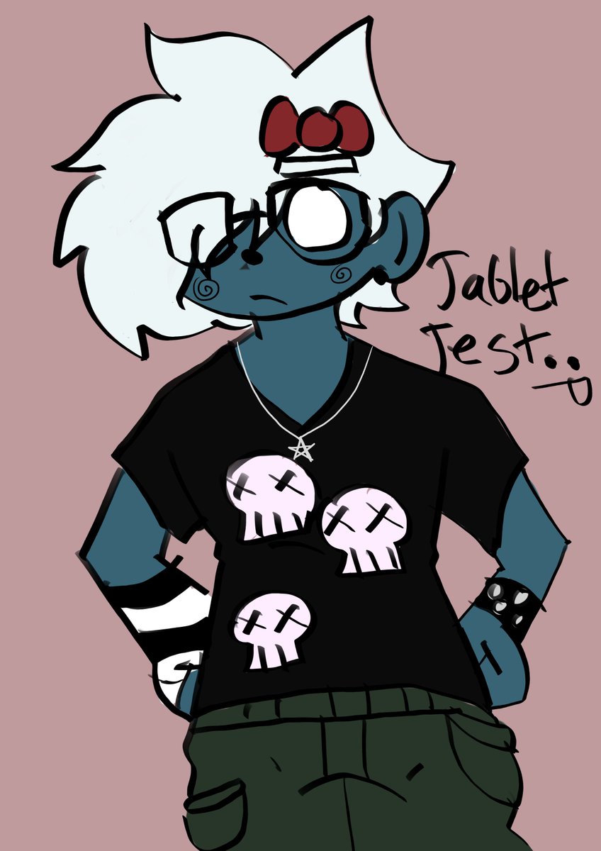 SamiDoesStuffz's tweet photo. I finally drew in my drawing tablet in forever ANYWAYS HERE'S THIS https://t.co/OvYUOt7mwa