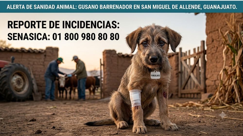NewsSanmiguel's tweet photo. #ALERTA
🚨🐶 Veterinaria confirma caso de gusano barrenador en perrito de San Miguel de Allende
🔴 En una #herida en el pecho le hallan varias larvas de gusano, un caso que ya fue notificado a las autoridades de @saludgobgente
#SanMiguelDeAllende
https://t.co/jCS3kzzQkj https://t.co/pdIy0J92LH