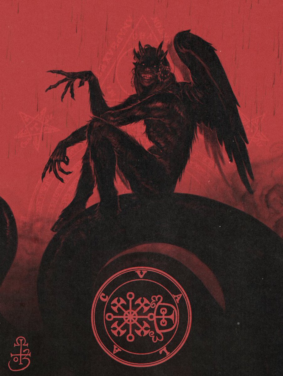 OmegaBlackArt's tweet photo. Valac, Great Spirit who rides the hidden currents of the earth, keeper of concealed knowledge and mysteries unseen, I call upon your presence. Reveal that which is veiled, uncover that which is hidden, and grant me the wisdom to discern truth from illusion. https://t.co/4Be3gp8STn