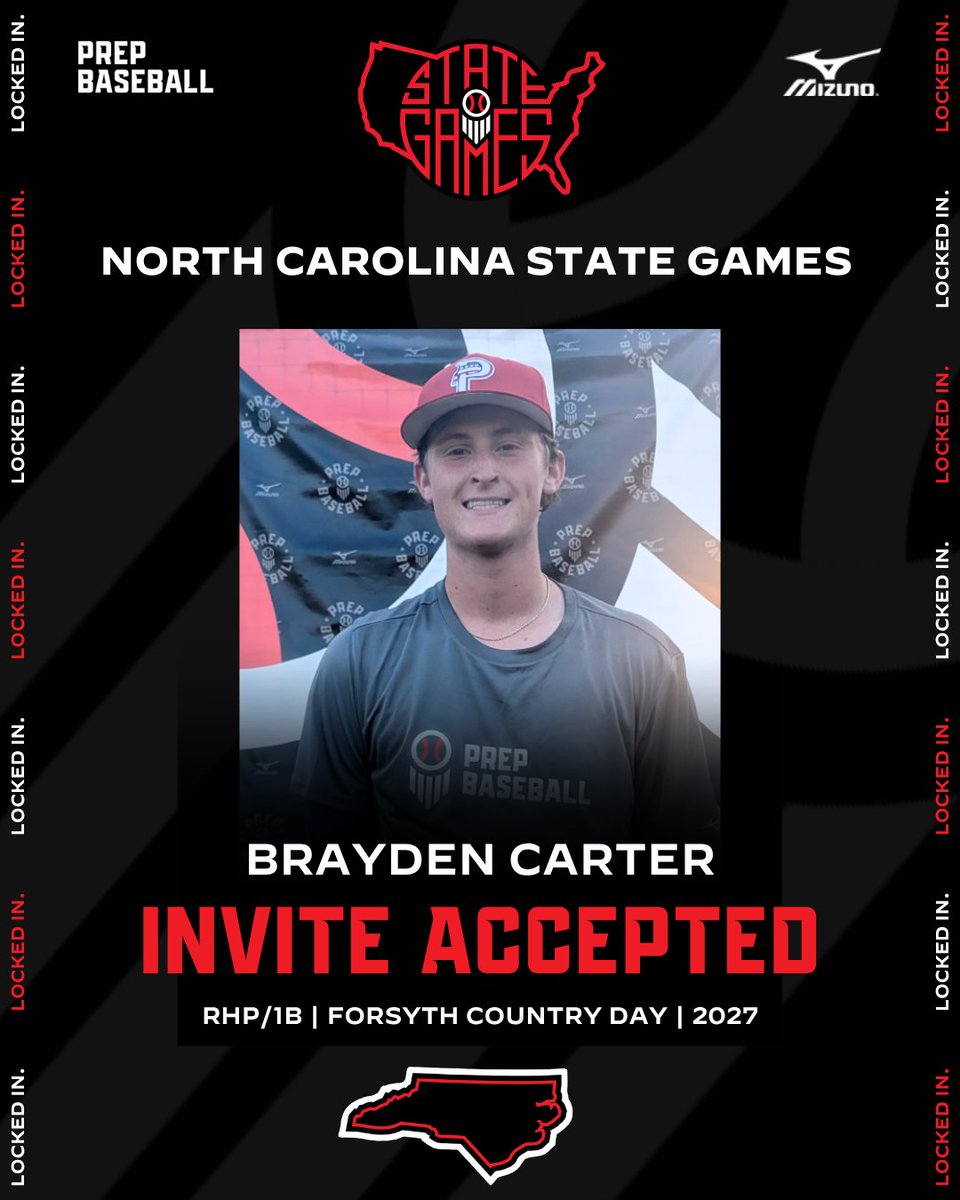 PrepBaseballNC's tweet photo. #LockedIn 😎 😎 These guys have officially accepted their invites to the first annual Tobacco Road State Games ⚾ 🇺🇸

We can't wait to see these guys show up and show out in August 💪 💪 

@ljb2027 @Odin_Ginader https://t.co/Lq9QyOzQs3