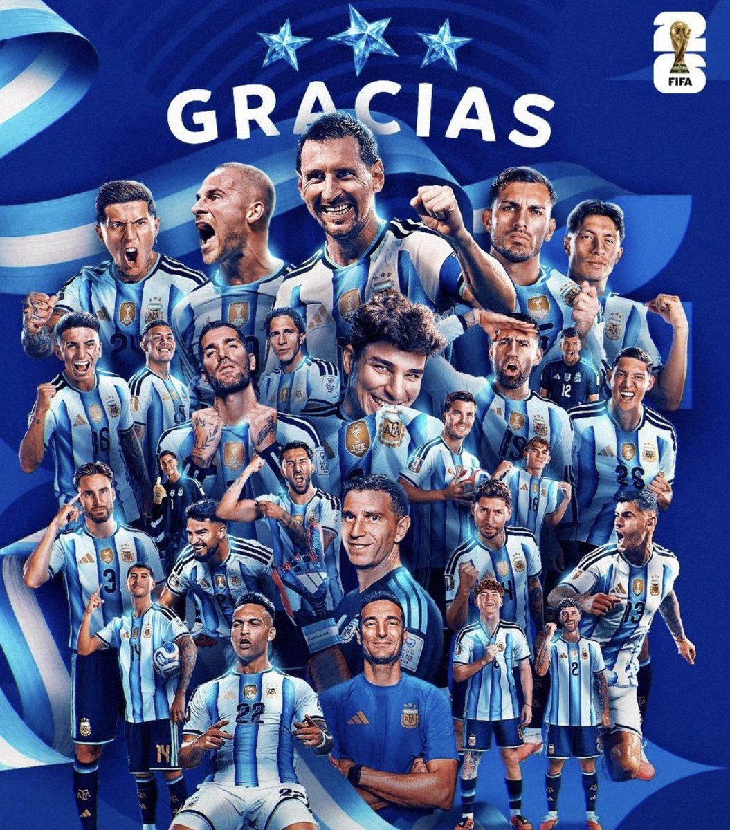 AsenjoAle's tweet photo. Argentina 🇦🇷 llegó a 7 finales de mundiales 🏆 y eso es lo verdaderamente importante. Eso marca nuestra  reputación y prestigio . Ganar 3 y perder 4  es una circunstancia de un juego que tiene la dinámica de lo impensado. Ahora es momento de agradecer y de seguir disfrutando. https://t.co/waXvgW1tdb